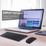 2.4G sans fil Bluetooth clavier avec souris pour tablette ordinateur portable iPad téléphone intelligent Support IOS Android téléphone russe espagnol