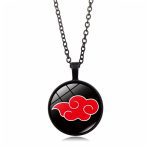 Anime NARUTO Uchiha Itachi Akatsuki Cosplay accessoires pendentif Sasuke Sharingan Pain Rinnegan métal gemme collier rétro bijoux