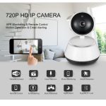 720P HD sans fil Wifi caméra IP caméra de Surveillance de sécurité à domicile 3.6mm lentille grand Angle caméra intérieure soutien Vision nocturne