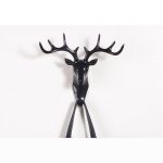 Crochet mural auto-adhésif tête de cerf | Crochet de porte mural, crochet de sac, clés support collant, support organisateur, accessoires maison 2019 #20