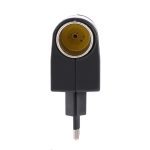 Universel plastique + métal 110 V-240 V 50-60Hz ca à 12V DC ue adaptateur secteur de voiture adaptateur convertisseur allume-cigare