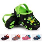 Mules sabots d'été pour enfants | Chaussures de jardin pour bébés, chaussures de plage pour garçons et filles, couleur bonbon, chaussures pour trous
