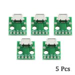 10 pièces MICRO USB à DIP adaptateur 5pin connecteur femelle B Type PCB convertisseur platine de prototypage commutateur carte SMT siège mère