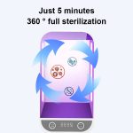 Stérilisateur Uv boîte Esterilizador rayon Ultraviolet téléphone masque facial désinfection armoire pour bijoux téléphone stérilisateur expédition rapide