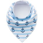 Bibelots Triangle en coton pour bébé | Écharpe en coton pour enfants, Baberos, bavoir Dribble, bavoir absorbant, pour nouveau-né