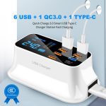 8 Ports Quick Charge 3.0 USB Charger For Android iPhone Adapter 18W PD 3.0 Phone Tablet Fast Charger For xiaomi huawei samsung