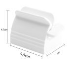 Nouveau accessoires de salle de bain dentifrice presse-agrumes distributeur de pâte à dents Tube presse-agrumes nettoyant pour le visage presse support roulant pour les enfants