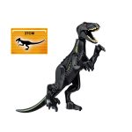 Monde jurassique dinosaures figurines briques tyrannosaure Indominus Rex i-rex assembler des blocs de construction enfant jouet Dinosuar