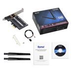 Double bande 2974Mbps Wifi6 Intel AX200 PCIe sans fil adaptateur Wifi 2.4G/5Ghz 802.11ac/ax Bluetooth 5.0 AX200NGW carte ordinateur de bureau