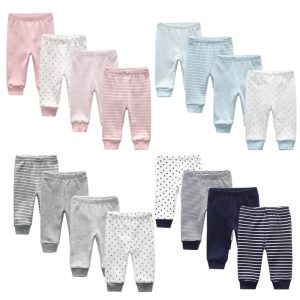 Pantalons pour nouveaux-nés 4 saisons | 100% coton, design de dessin animé, pour bébé fille, pantalon pour bébé garçon 0-24M