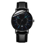 Relogio masculino genève marque hommes montre Date affichage Quartz pour mode décontractée montre hommes mâle horloge cadeau relojes para hombre 2020