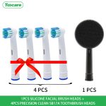 Tête de brosse à dents de remplacement pour Oral b tootbrush électrique Advance/Pro santé/Triumph/3D/vitalité têtes de brosse à dents de remplacement