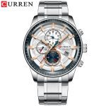 Hommes montres CURREN haut de gamme marque de luxe mode Quartz hommes montre étanche chronographe affaires montre-bracelet Relogio Masculino