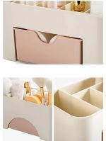 Boîte à tiroirs de rangement de bureau | Gain d'espace, boîte à accessoires de rangement en plastique pour maquillage 2019 #20