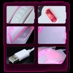 Ergonomique filaire souris de jeu bouton LED 2000 DPI USB ordinateur souris Gamer souris S1 silencieux Mause avec rétro-éclairage pour ordinateur portable