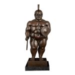 Statue en Bronze de Fernando botero | sculpture abstraite, art moderne, accessoires de décoration pour la maison, décoration de statue en bronze