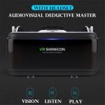 Casque stéréo Original de casque de carton de VR de la réalité virtuelle 3D de VR pour le Rocker de Bluetooth de Smartphone d'android d'ios