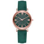 2020 ciel étoilé cadran montres pour femmes mode échelle romaine strass cuir dames Quartz montre femme montre-bracelet reloj mujer