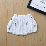 Shorts pour bébés filles | Pantalons pour bébés garçons, plis bouffants, motif Triangle, pantalons PP pour tout-petits