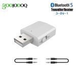 USB Bluetooth 5.0 émetteur récepteur 3 en 1 EDR adaptateur Dongle 3.5mm AUX pour TV PC casque maison stéréo voiture HIFI Audio
