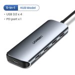 Moyeu USB C Ugreen Type C à Multi USB 3.0 HUB adaptateur HDMI Dock pour MacBook Pro Huawei Mate 30 USB-C 3.1 Port de répartiteur Type C HUB