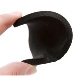 1set = 4 pièces! Noir meubles chaise bureau pieds protection tampons EVA caoutchouc Machine à laver choc antidérapant tapis Anti-vibration bruit