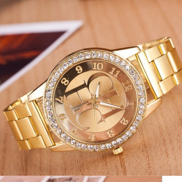 2019 nouvelle marque supérieure CH montre pour femme de luxe en acier inoxydable or montre de sport unisexe montre à Quartz montre pour femme