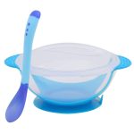 Ensemble de bols pour bébé | Bol d'entraînement, cuillère service de table bol à dîner apprentissage des plats avec ventouse, enfants formation vaisselle TSLM