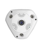 VR 360 HD caméra de sécurité sans fil WIFI panoramique système de Surveillance de sécurité à domicile 960P IP caméra panoramique caméra Vision nocturne