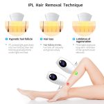 600000 flash professional permanent IPL Laser Depilator LCD laser hair removal Photoepilator women painless hair remover machine