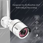ZOSI 1080P Wifi IP Camera Onvif 2.0MP HD Outdoor Weatherproof Infrared Night Vision Security Video Surveillance Camera