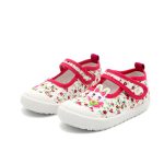 JGSHOWKITO filles toile chaussures chaussures de sport doux enfants course baskets couleur bonbon avec dessin animé lapin carottes imprime enfants