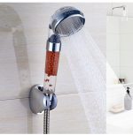 Pomme douche bain-douche à haute pression | Baignoire pressurisée à économie d'eau, grand ensemble de douche de Spa à Ion négatif à main