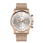 Femmes hommes montre à Quartz Silicone bande sport décontracté cadran rond montre-bracelet cadeaux JAN88