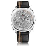 SWISH décontracté hommes montres de luxe marque en cuir sport Quartz horloge lumineux militaire montre étanche Relojes Hombre 2020