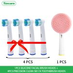 Tête de brosse à dents de remplacement pour Oral b tootbrush électrique Advance/Pro santé/Triumph/3D/vitalité têtes de brosse à dents de remplacement