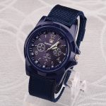 Gemius armée montre hommes sport montres Nylon bande militaire armée montres hommes Quartz montre-bracelet mannen horloge reloj hombre hodinky