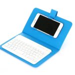 Pour 4.5-6.8 pouces téléphone génération Bluetooth clavier souris étui Portable en cuir sans fil clavier étui pour IPhone Android