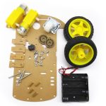 Kit de voiture Robot intelligent comprend Uno R3 capteur à ultrasons Module Bluetooth pour Arduino avec tutoriel