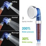 VIP link 3 fonction réglable Jetting pomme de douche salle de bain haute pression eau poche économie filtre SPA pommes de douche avec boîte