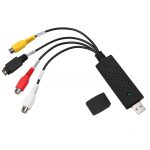 Kebidu USB 2.0 à RCA câble adaptateur convertisseur Audio vidéo Capture carte adaptateur PC câbles pour TV DVD VHS capture dispositif 630