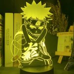 Japonais Anime Naruto Figure 3d lampe de nuit pour enfants chambre décor veilleuse meilleur cadeau d'anniversaire enfant chevet Led veilleuse