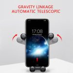 Support de voiture avec gravité pour téléphone | Pour téléphone, dans la voiture, Clip d'aération, aucun support de Mobile magnétique pour téléphone, support GPS pour iPhone XS MAX Xiaomi