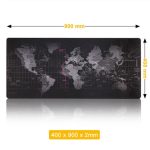 Tapis de souris de jeu grand tapis de souris anti-dérapant en caoutchouc naturel PC ordinateur Gamer tapis de souris tapis de bureau bord cousu pour CS GO LOL Dota