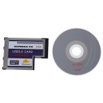 3 ports USB 3.0 carte Express 54mm PCMCIA carte Express pour ordinateur portable nouveau