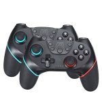 2020 pour consoles Nintendo Switch Pro Manette de jeux vidéo Manette de jeu pour N-Switch Pro NS-Switch Pro NS Pro Manette de jeu Manette de jeu sans fil Bluetooth Manette de jeu Manette de jeu avec poignée à 6 axes