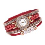 Femmes de luxe montres mode nouveau Vintage armure envelopper Quartz haut marque décontracté montre-Bracelet Bracelet pour dames Reloj Mujer 2020Jan