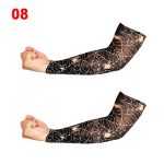 2 pièces bras élastique tatouage manches faux temporaire bas tatouage unisexe UV Protection tatouage manches Nylon gant
