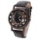 Montre hommes de luxe en acier inoxydable Quartz militaire Sport bracelet en cuir affaires Simple cadran montre-bracelet Reloj Hombre