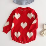 Humor ours bébé 2019 automne hiver modèles infantile barboteuse enveloppes Polka Lotus feuille col tricot bébé vêtements